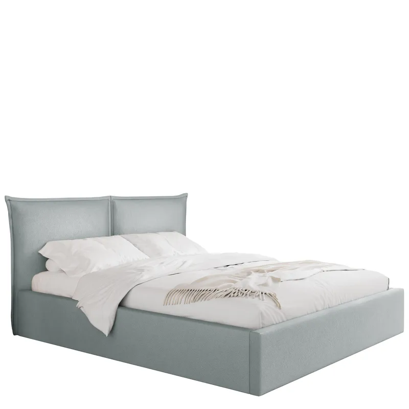 Morricon Sengeramme 160x200 cm - Grå - Møbler - Senge - Sengeramme & sengestel