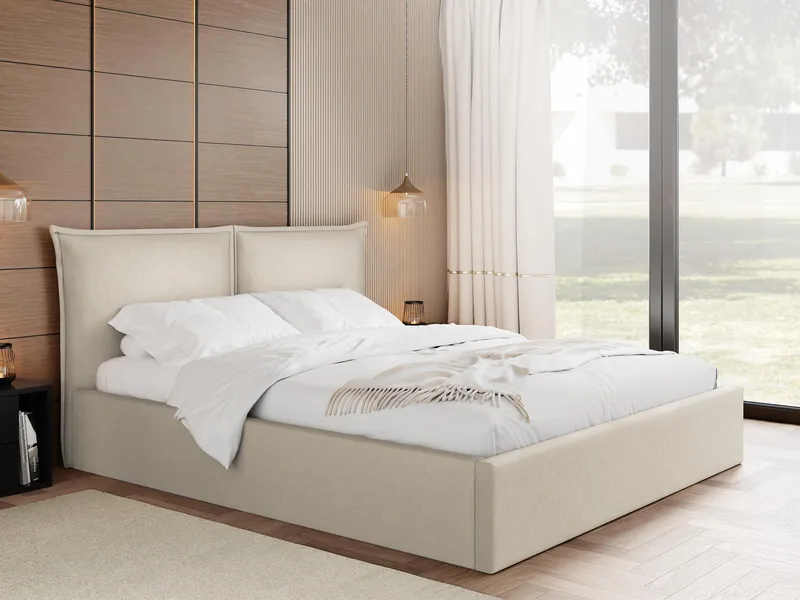 Morricon Sengeramme 180x200 cm - Beige - Møbler - Senge - Sengeramme & sengestel