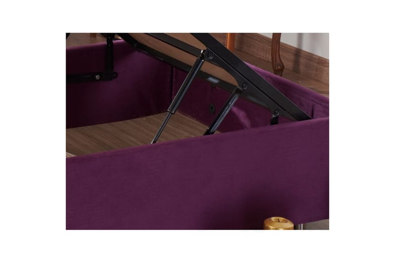 Mytikas Sengestel 90x190 cm - Violet - Møbler - Senge - Sengeramme & sengestel
