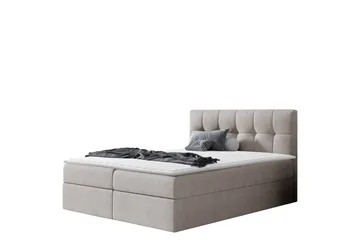 Neitisuanto Sengespakke Kontinentalseng 140x200 cm - Beige - Møbler - Senge - Komplet sengepakke