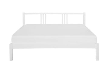 Newbegin Sengeramme med Sengegavl 180x200 cm i Malet Træ - Hvid - Møbler - Senge - Sengeramme & sengestel