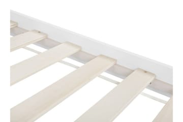 Newbegin Sengeramme med Sengegavl 180x200 cm i Malet Træ - Hvid - Møbler - Senge - Sengeramme & sengestel