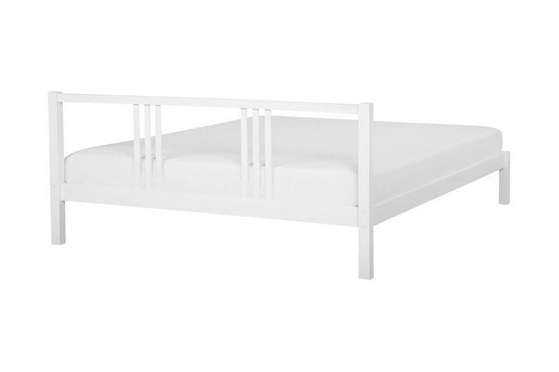 Newbegin Sengeramme med Sengegavl 180x200 cm i Malet Træ - Hvid - Møbler - Senge - Sengeramme & sengestel