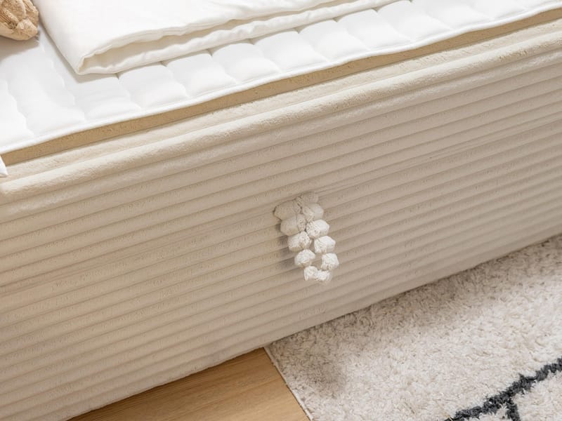 Neyrin Kontinentalseng 160x200 cm med Opbevaring - Møbler - Senge - Kontinentalsenge