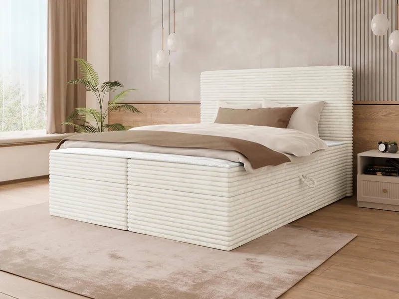 Neyrin Kontinentalseng 180x200 cm med Opbevaring - Møbler - Senge - Kontinentalsenge