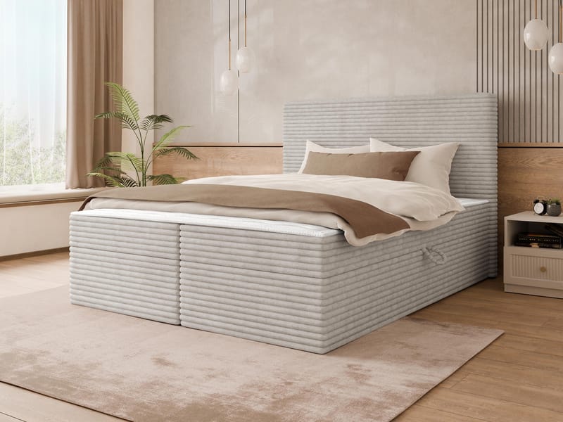 Neyrin Kontinentalseng 180x200 cm med Opbevaring - Møbler - Senge - Kontinentalsenge