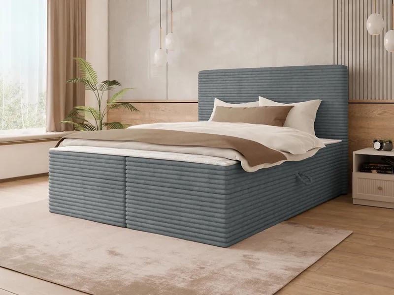 Neyrin Kontinentalseng 180x200 cm med Opbevaring - Møbler - Senge - Kontinentalsenge