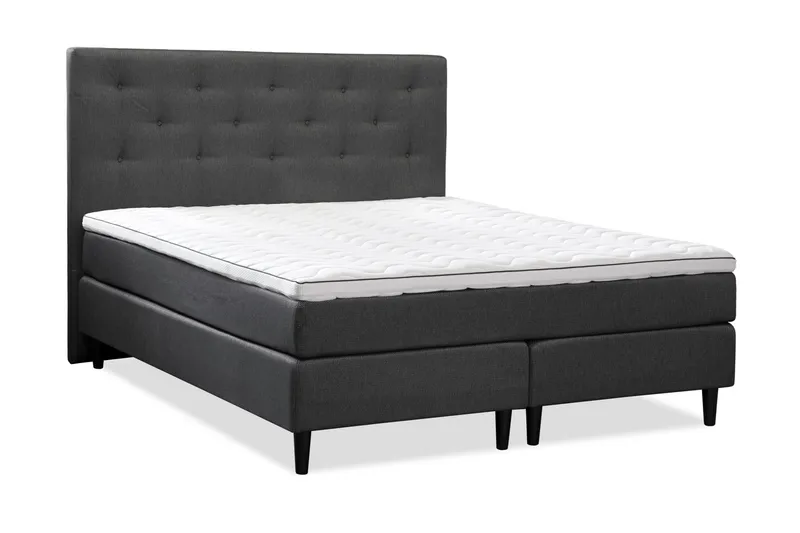Nice Deluxe Komplet Sengepakke 140x200, Mørkegrå