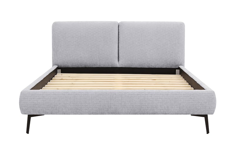 Nordic Komplet Sengesæt 120x200 cm med Sengegavl - Grå - Møbler - Senge - Komplet sengepakke