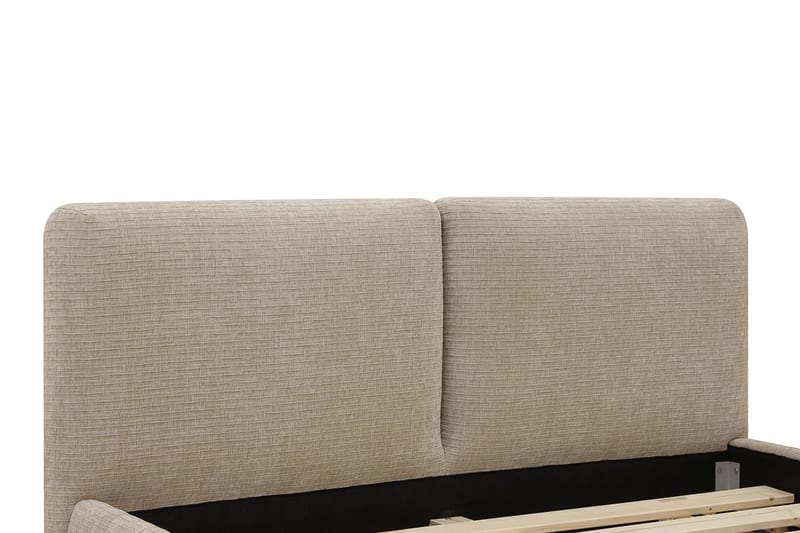 Nordic Komplet Sengesæt 140x200 cm med Sengegavl - Beige - Møbler - Senge - Komplet sengepakke