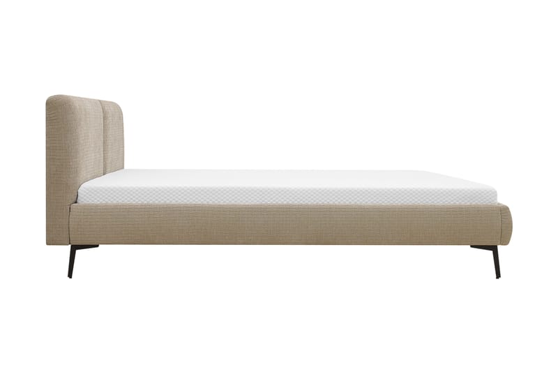 Nordic Komplet Sengesæt 140x200 cm med Sengegavl - Beige - Møbler - Senge - Komplet sengepakke