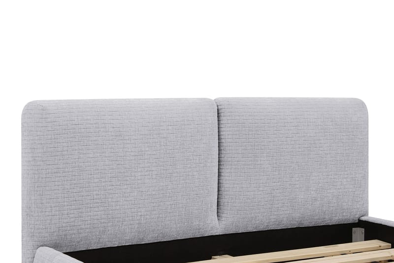 Nordic Komplet Sengesæt 140x200 cm med Sengegavl - Grå - Møbler - Senge - Komplet sengepakke