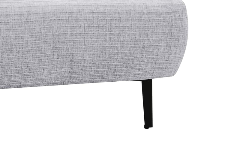 Nordic Komplet Sengesæt 140x200 cm med Sengegavl - Grå - Møbler - Senge - Komplet sengepakke