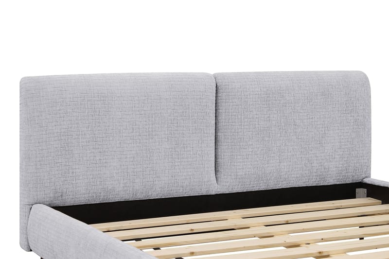 Nordic Komplet Sengesæt 180x200 cm med Sengegavl - Grå - Møbler - Senge - Komplet sengepakke