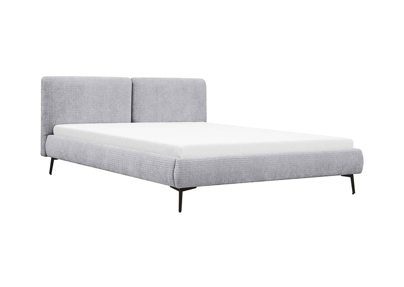 Nordic Komplet Sengesæt 180x200 cm med Sengegavl - Grå - Møbler - Senge - Komplet sengepakke