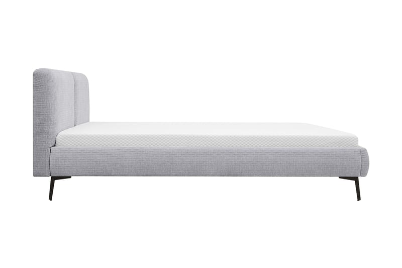 Nordic Komplet Sengesæt 180x200 cm med Sengegavl - Grå - Møbler - Senge - Komplet sengepakke