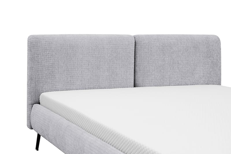 Nordic Komplet Sengesæt 180x200 cm med Sengegavl - Grå - Møbler - Senge - Komplet sengepakke