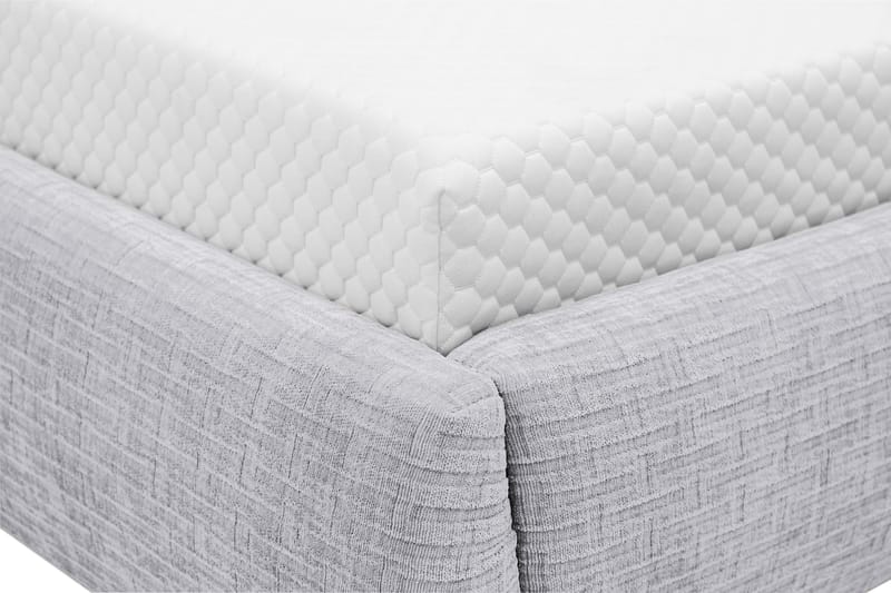 Nordic Komplet Sengesæt 180x200 cm med Sengegavl - Grå - Møbler - Senge - Komplet sengepakke