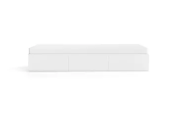 Norrvik sengeramme 90x200 cm med opbevaring inklusive madras - Hvid - Møbler - Senge - Sengeramme & sengestel