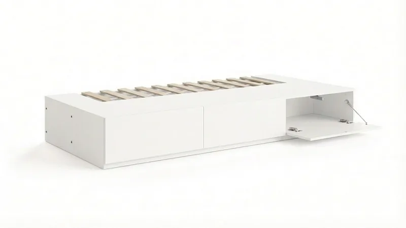 Norrvik Sengeramme 90x200 cm med opbevaring, undefined