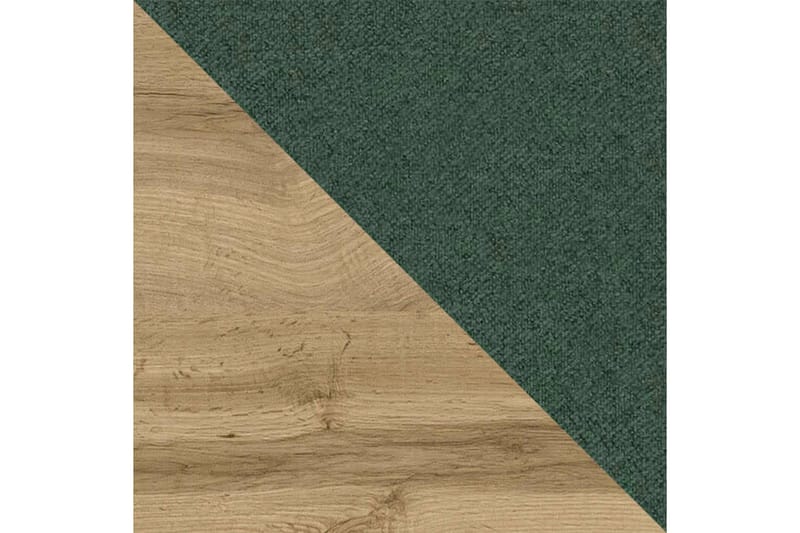 Oberting Sengeramme 120x200 cm - Grøn / Brun - Sengeramme & sengestel