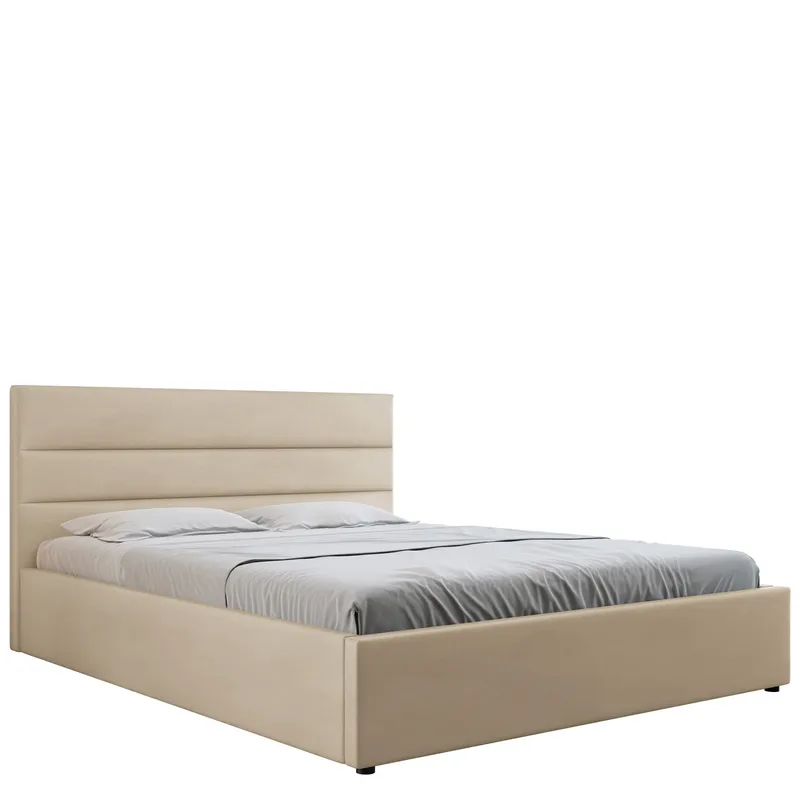 Omrynn Sengeramme 140x200 cm, Beige