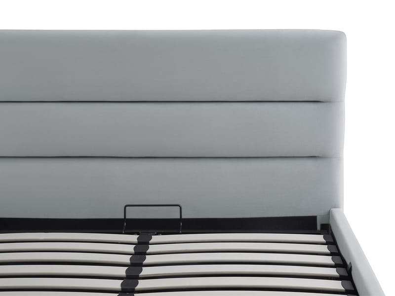 Omrynn sengeramme med opbevaring 120x200 cm - grå - Møbler - Senge - Sengeramme & sengestel