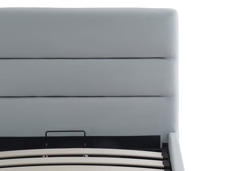 Omrynn sengeramme med opbevaring 90x200 cm - grå - Møbler - Senge - Sengeramme & sengestel