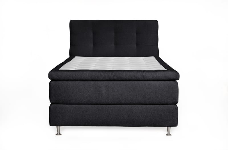 Oslo Lyx Kontinentalseng 120x200 cm - Sort - Møbler - Senge - Kontinentalsenge