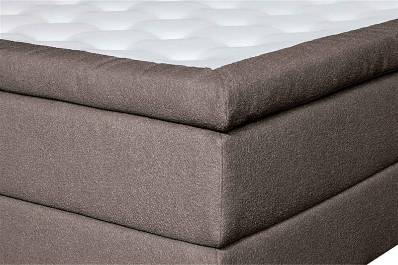 Oslo Lyx Kontinentalseng 140x200 cm - Lys brun - Møbler - Senge - Kontinentalsenge