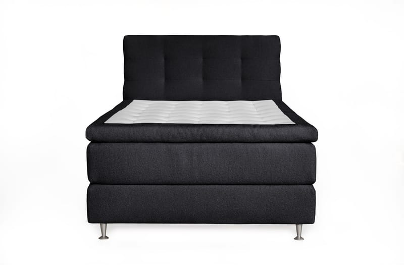 Oslo Lyx Kontinentalseng 140x200 cm - Sort - Møbler - Senge - Kontinentalsenge