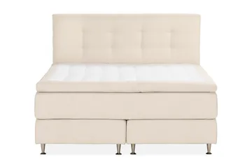 Uden sengegavl - Lys beige