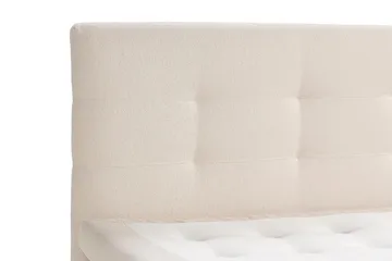 Oslo Lyx Kontinentalseng Boucle 180x200 - Lysebeige - Møbler - Senge - Kontinentalsenge