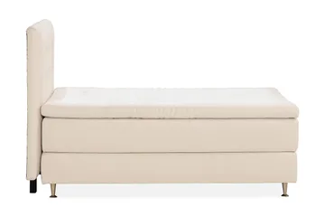 Oslo Lyx Sengepakke Kontinentalseng 120x200 cm - Lysbeige - Møbler - Senge - Kontinentalsenge