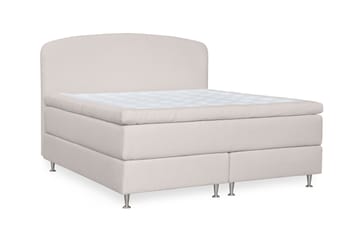 Oslo Lyx Sengepakke Kontinentalseng 160x200 cm Curved Sengegavl