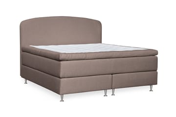 Oslo Lyx Sengepakke Kontinentalseng 160x200 cm Curved Sengegavl