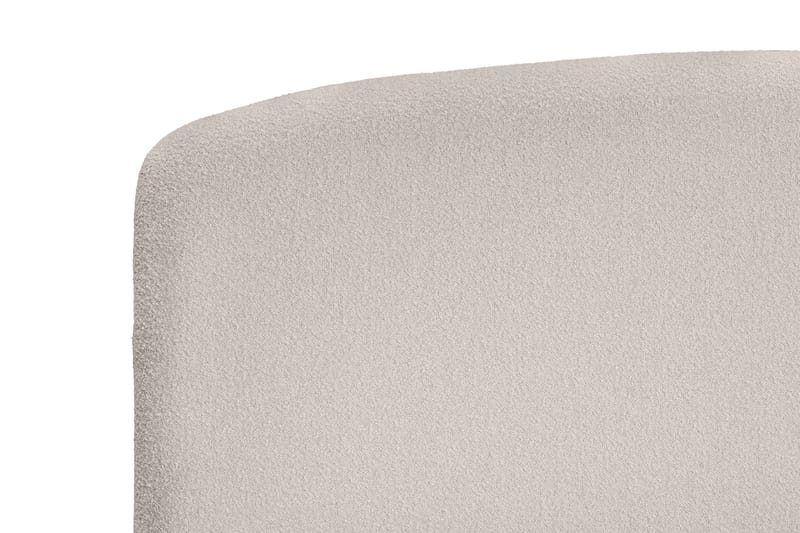 Oslo Lyx Sengepakke Kontinentalseng 180x200 cm Curved Sengegavl - Beige - Møbler - Senge - Komplet sengepakke