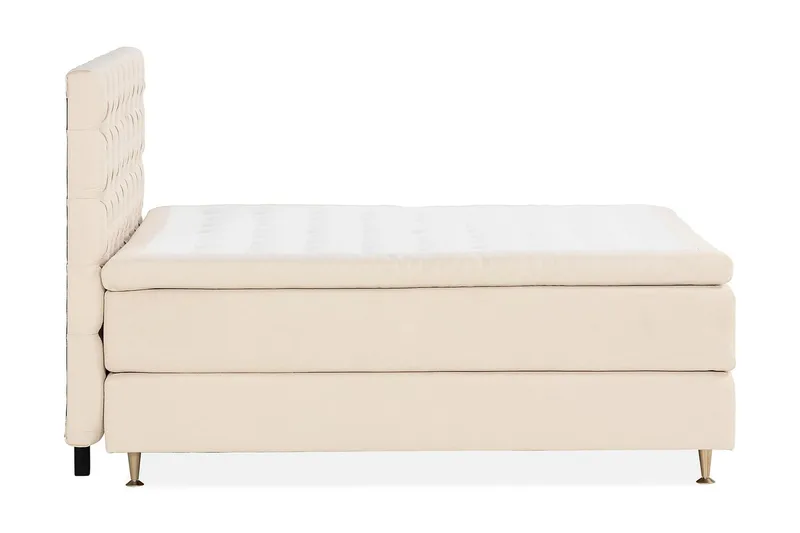 Oslo Lyx Sengepakke Kontinentalseng 180x200 cm - Lysbeige - Møbler - Senge - Kontinentalsenge