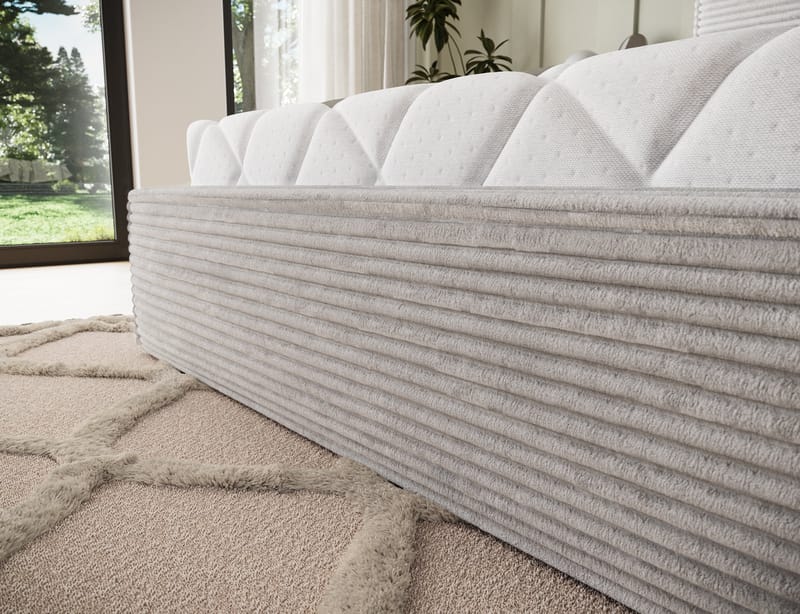 Pesillo sengeramme med opbevaring 140x200 cm - sort - Møbler - Senge - Sengeramme & sengestel