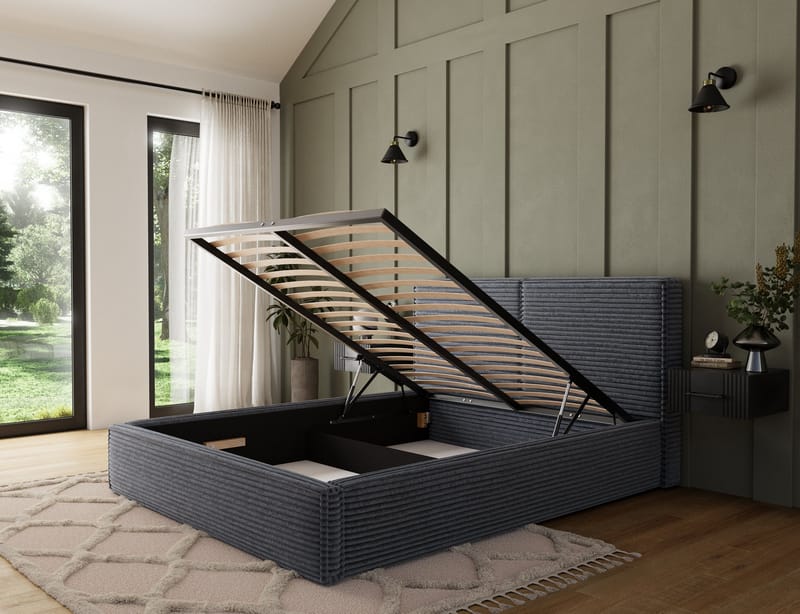 Pesillo sengeramme med opbevaring 160x200 cm - Modullo 04 - Møbler - Senge - Sengeramme & sengestel