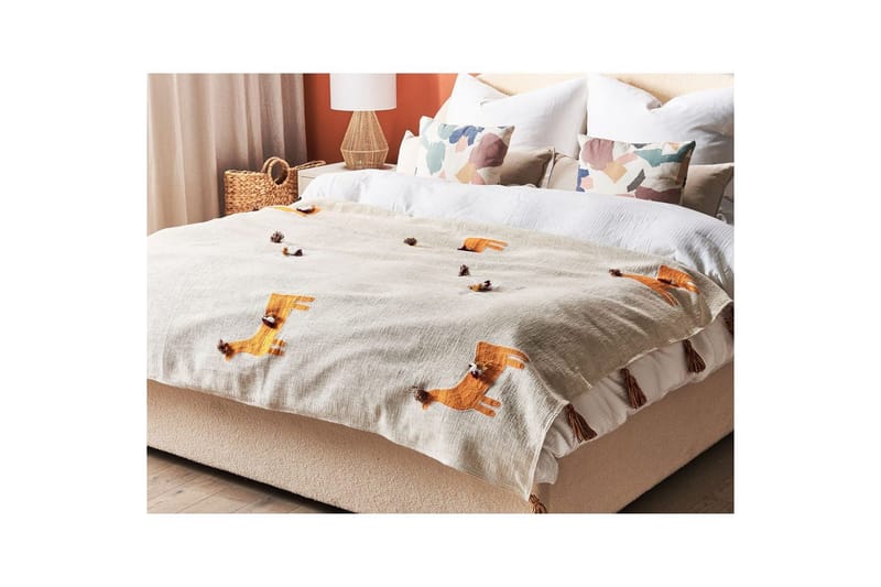 Plaid Khandwa - Tekstiler - Pude & plaid - Tæpper & plaider