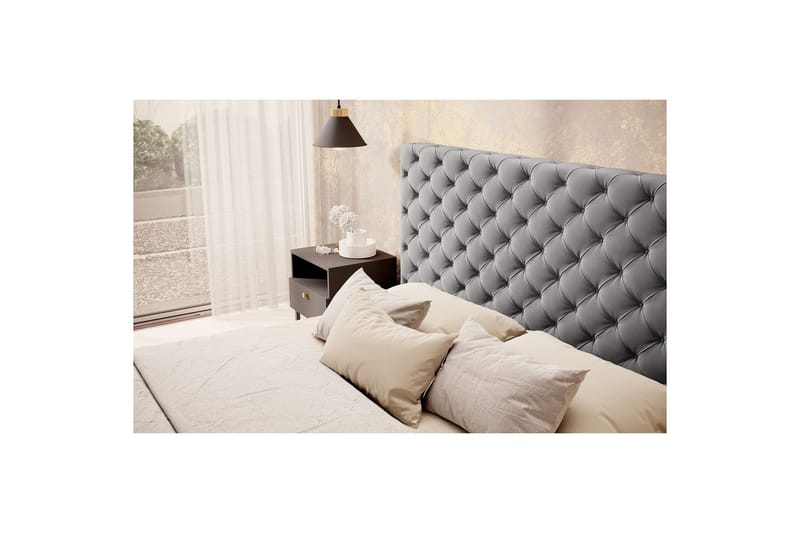 Princce Sengeramme 160x200 cm - Sort-hvid - Møbler - Senge - Sengeramme & sengestel