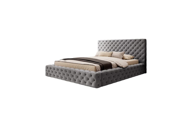 Princce Sengeramme 160x200 cm, Sort-hvid