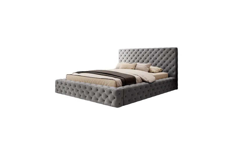 Princce Sengeramme 160x200 cm, Sort-hvid