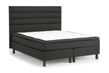 Princess 180x200 Komplet Sengepakke - Sort - Møbler - Senge - Kontinentalsenge