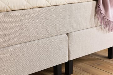 Princess Kontinentalseng 140x200 - Beige - Møbler - Senge - Komplet sengepakke