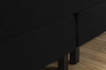 Princess Kontinentalseng 180x200 - sort - Møbler - Senge - Komplet sengepakke
