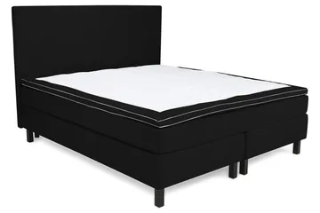 Princess Kontinentalseng 180x200 - sort - Møbler - Senge - Komplet sengepakke