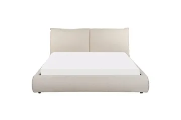 Ramsäng Beige 160x200 - Møbler - Senge - Dobbeltsenge