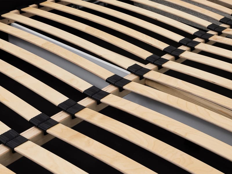 Riona sengeramme 140x200 cm - Grå - Møbler - Senge - Sengeramme & sengestel